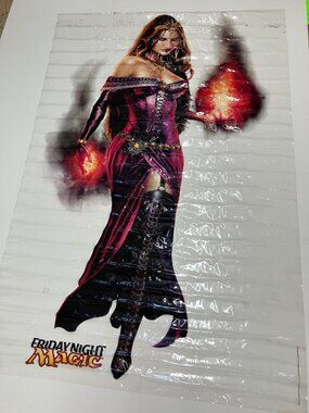 MTG Magic the Gathering Liliana of the Veil 2011 Store Window Cling 56"x36"